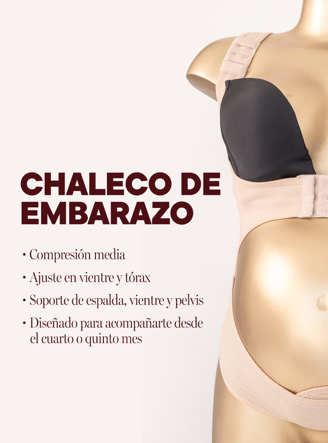 Chaleco de embarazo de Perfect Fit